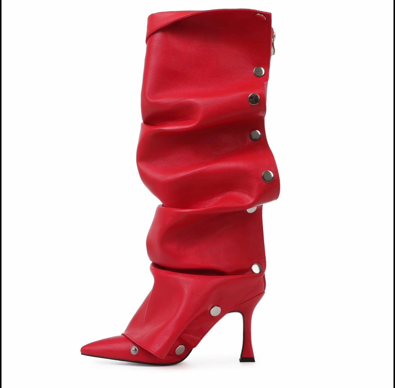 Women’s Knee High Slouchy Shark Boots