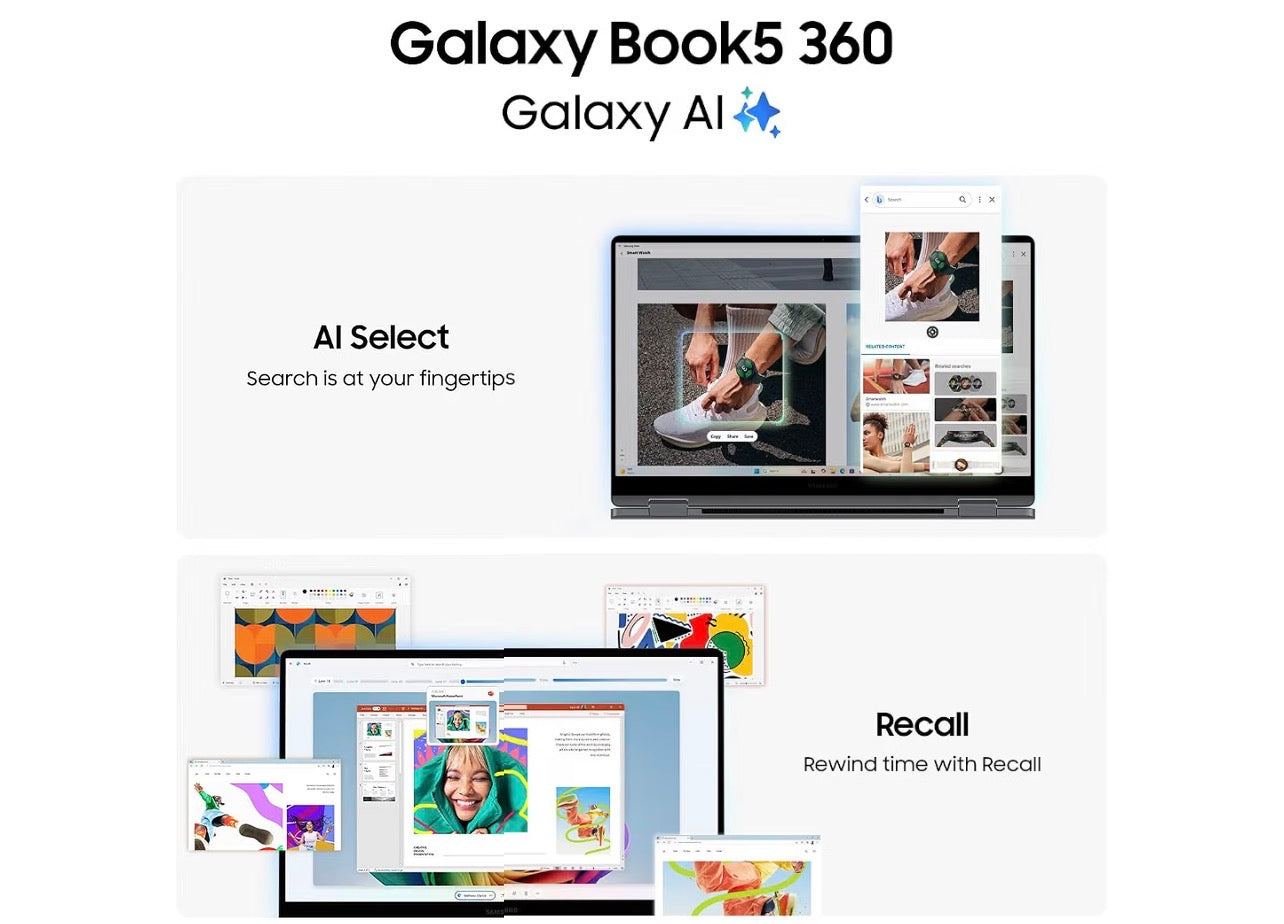 Samsung Galaxy Book5 360 15.6 Core Ultra 7 16GB 1TB S Pen Grey