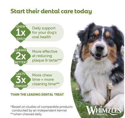 WHIMZEES Variety Box Dental Dog Chews Medium 28 Pack
