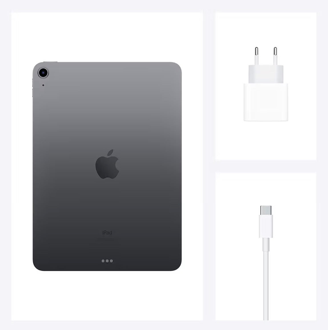 Apple iPad Air 4th Gen 10.9-inch 256GB Wi-Fi Space Grey Renewed