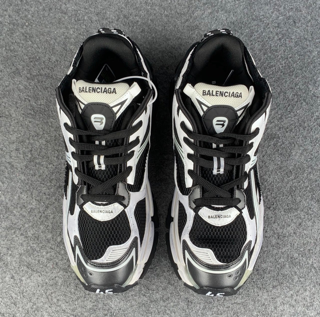 Balenciaga Runner Sneaker 'White Black White'