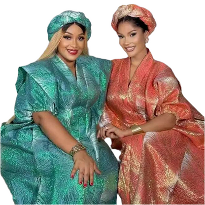 2025 African Dress for Women – Dashiki Ankara Kaftan Maxi Gown (Delivered within 2-3 weeks from the day of purchase)
