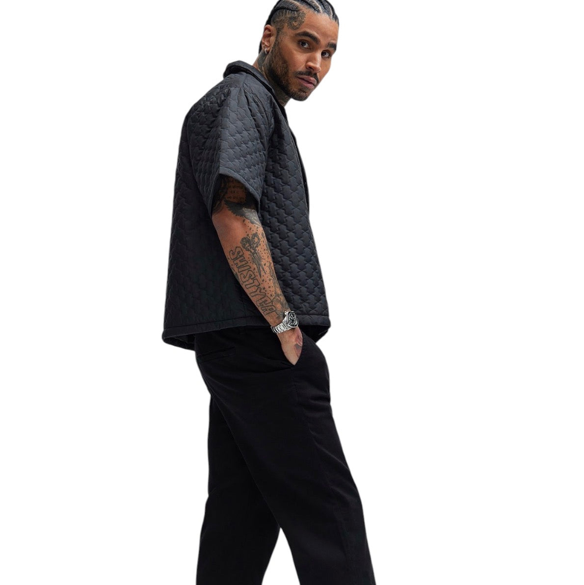 Mac Chino Straight Pants Black