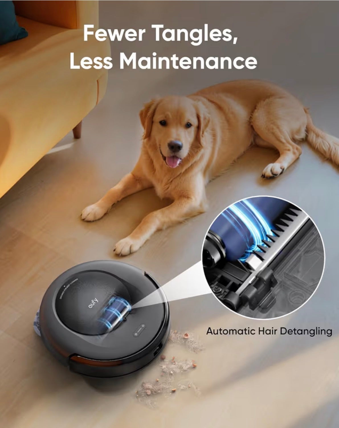 eufy Omni C20 Robot Vacuum Mop All-in-One Station 60 Days Self Empty
