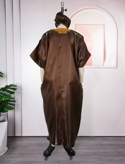 African Traditional Clothing Women Dashiki Ankara Kaftan Maxi Dress
