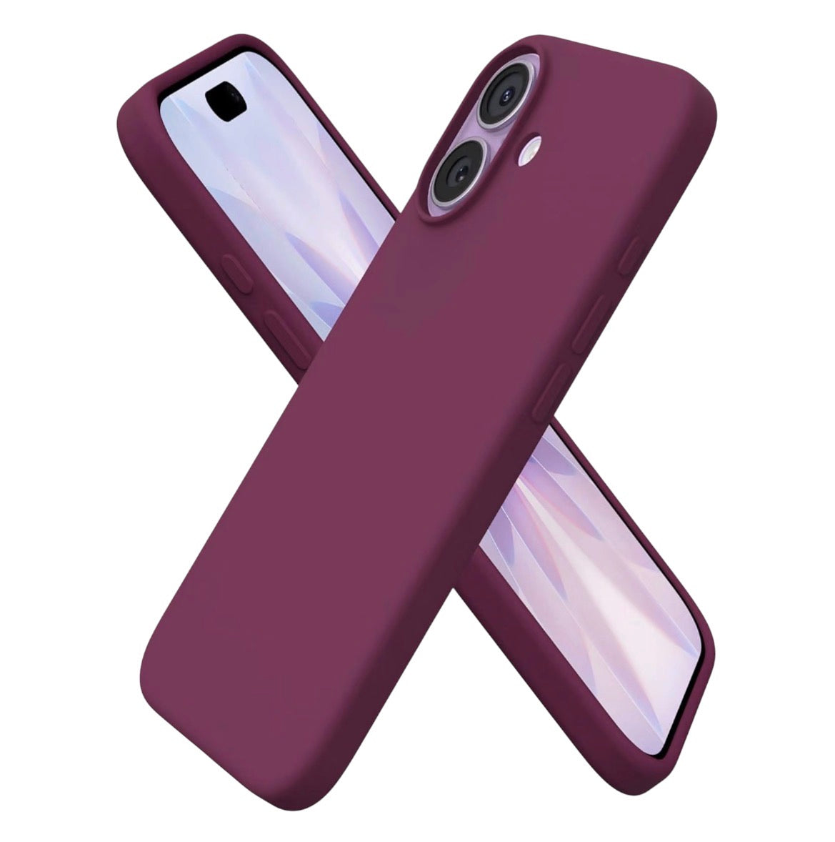 ORNARTO iPhone 17 Case 6.3-inch Liquid Silicone Slim Cover