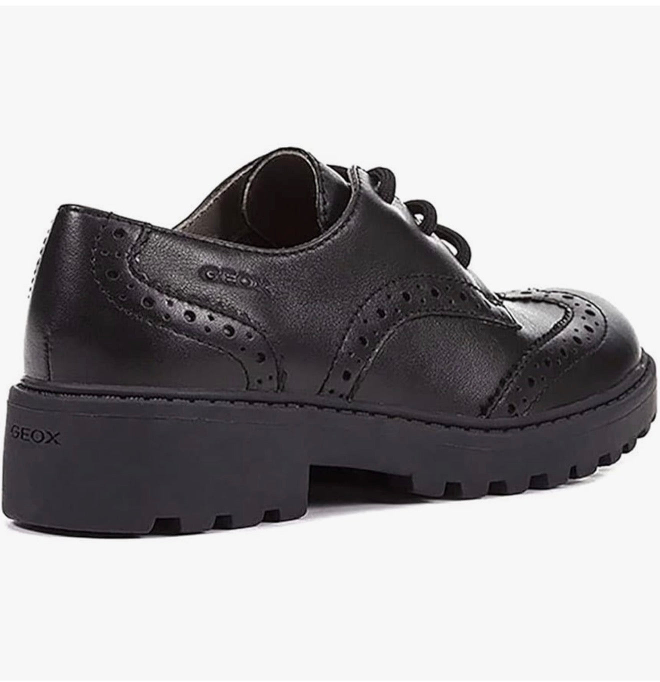 Geox J Casey Girl N Brogues Girls’ Smart School Shoes
