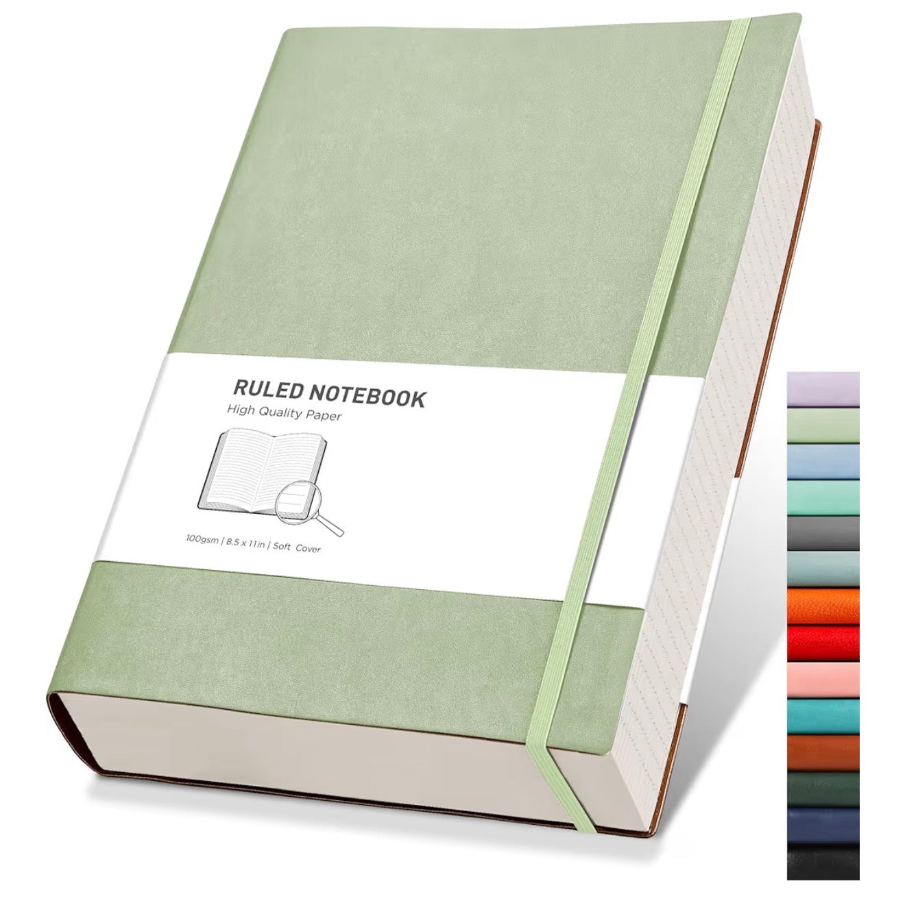 RETTACY A4 Lined Notebook 320 Pages 100 GSM