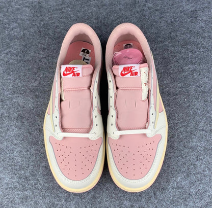 Travis Scott x Air Jordan 1 Low OG SP 'Sail Shy Pink'