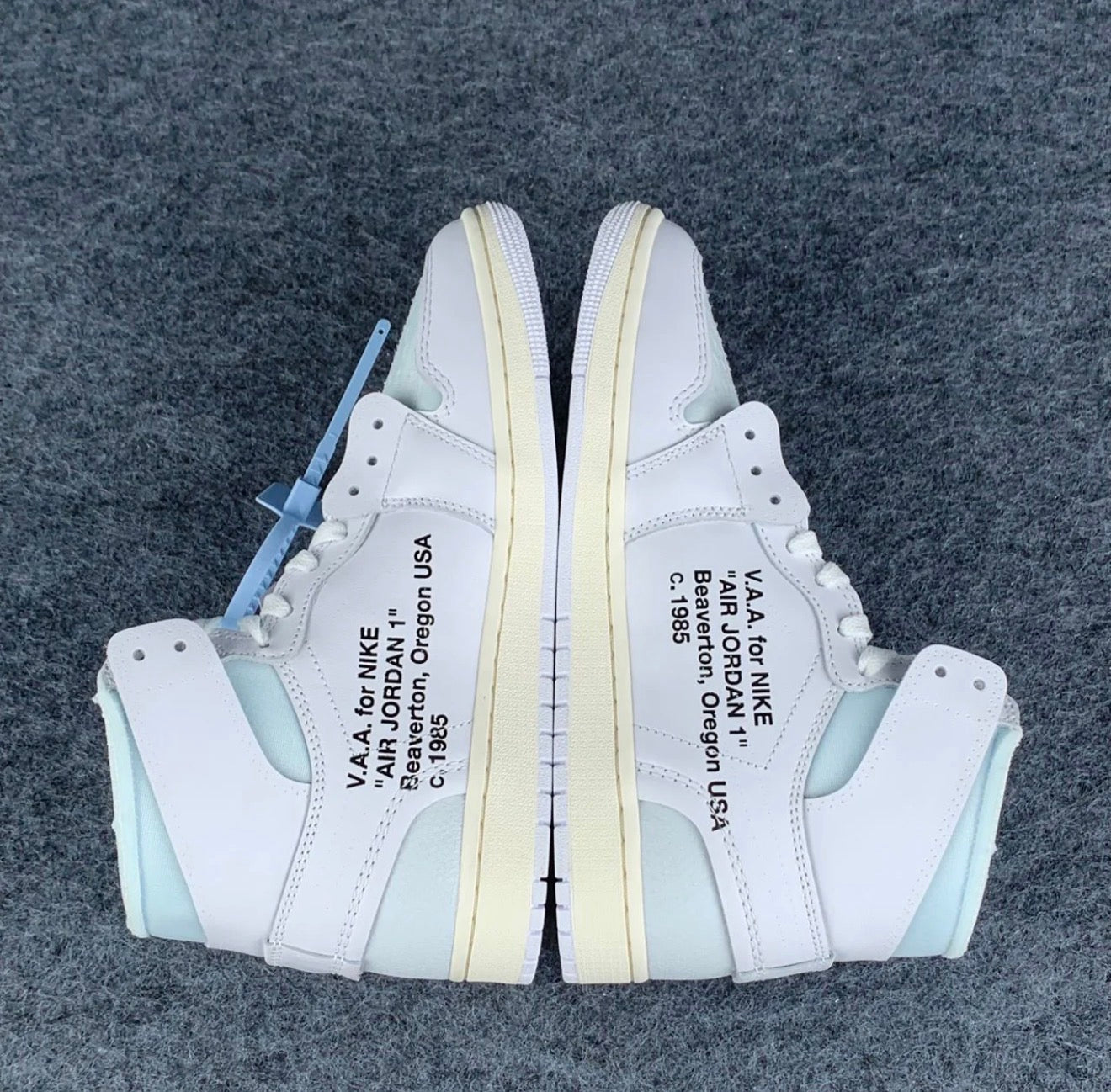 Virgil Abloh Archive X Air Jordan 1 High 'Alaska'