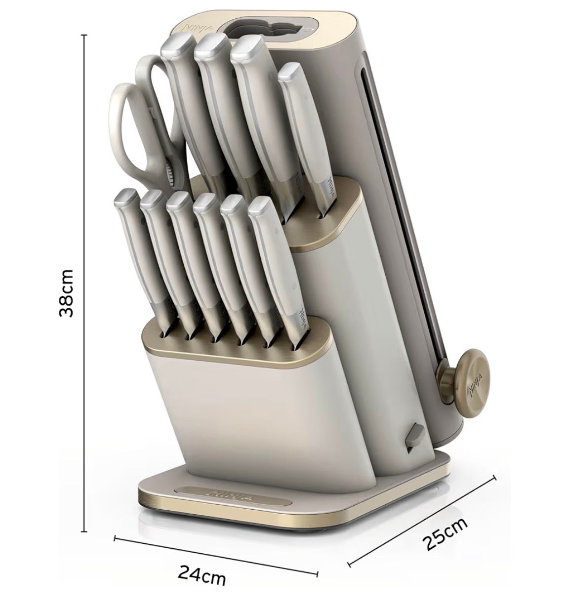 Ninja StaySharp 13-Piece Knife Block Set German Stainless Steel