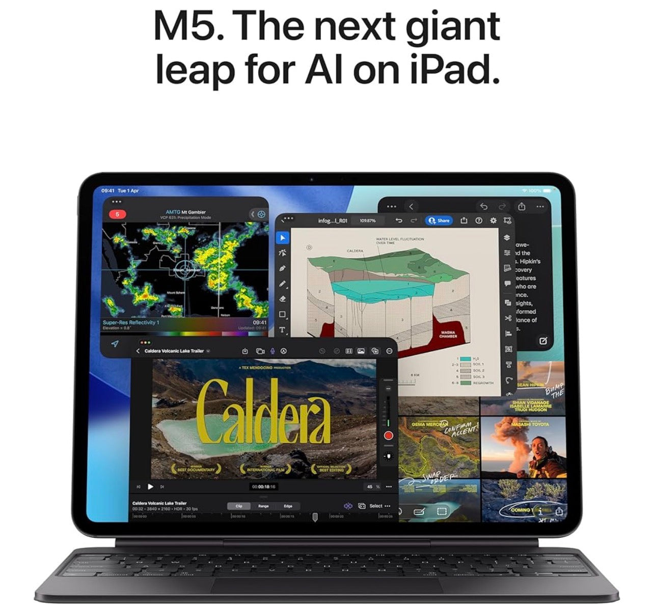 Apple iPad Pro 13-inch M5 2TB Nano-Texture Wi-Fi Space Black