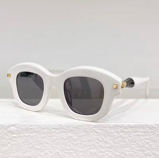 Maske J1 Thick Acetate Heavy Classical Sunglasses Uv400 Optical Prescription Frame Men Classical Designer Brand Germany Glasses