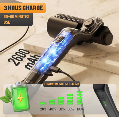 Cordless Electric Grill Brush Cleaner Set