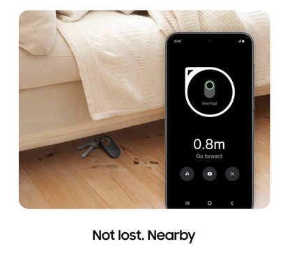 Samsung Galaxy SmartTag2 Bluetooth Tracker 1 Pack Black