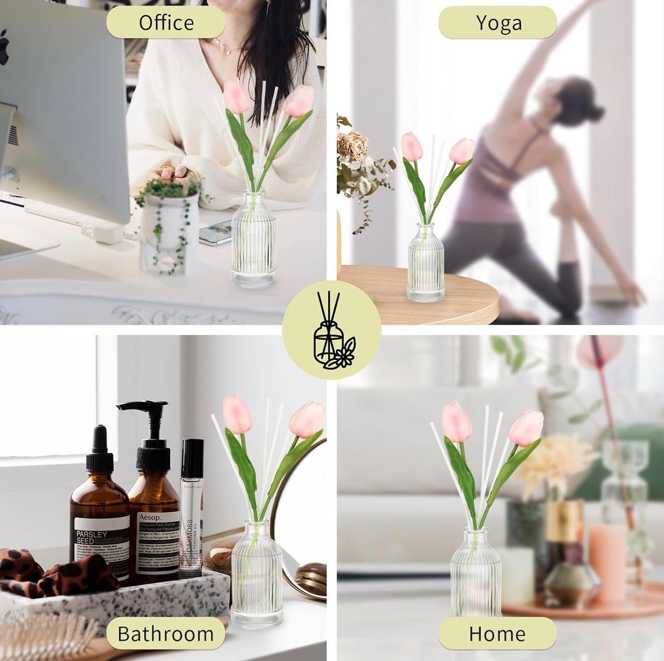Tulips Reed Diffuser 200ml