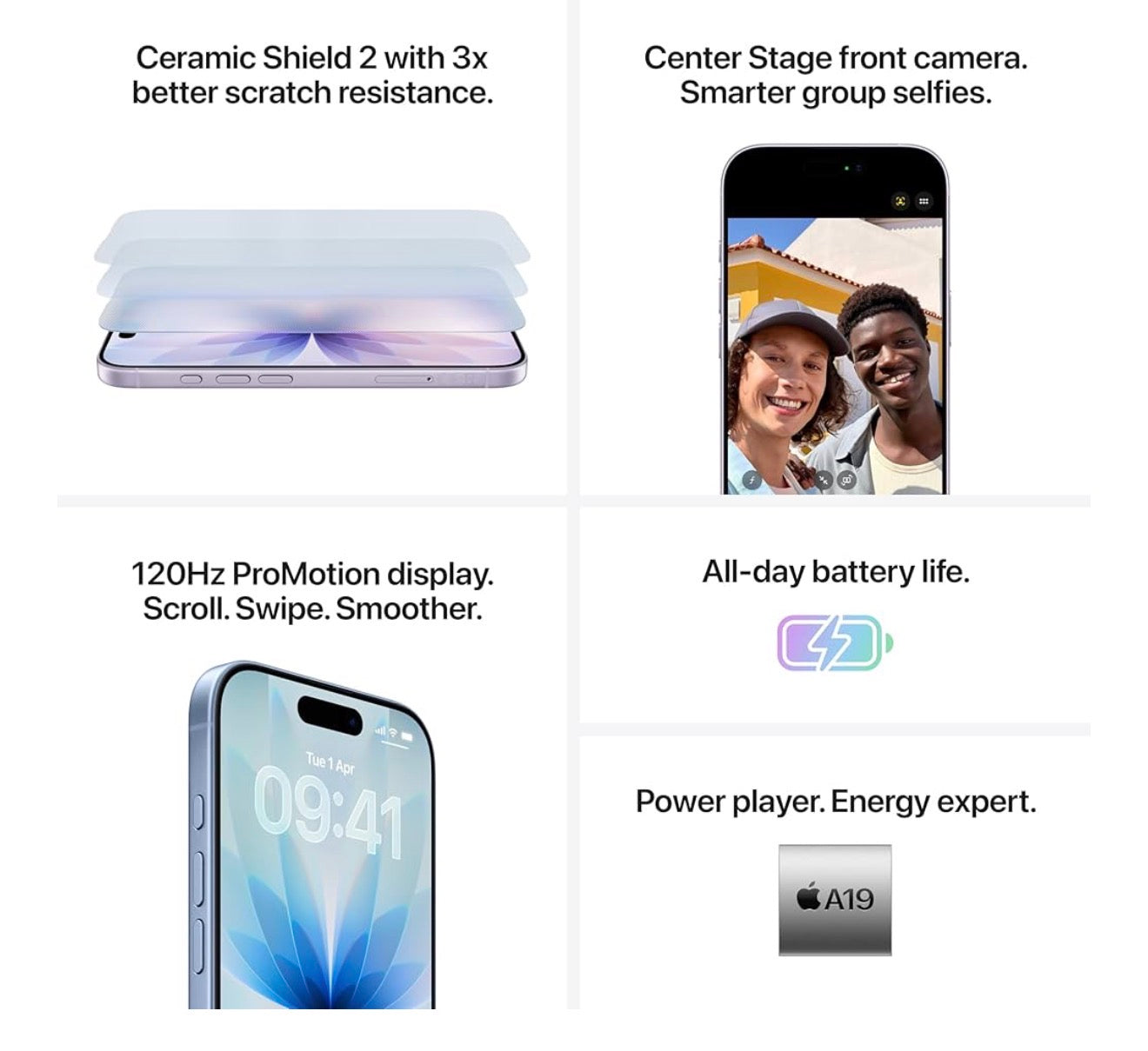 Apple iPhone 17 256GB 6.3-inch ProMotion A19 Black