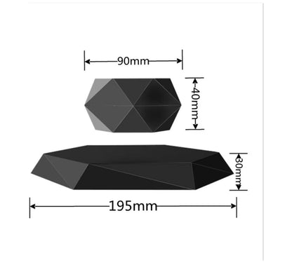 Levitation Plant Pot Floating Air Bonsai Pot Suspension Flower Pot Planter for Desk Decoration