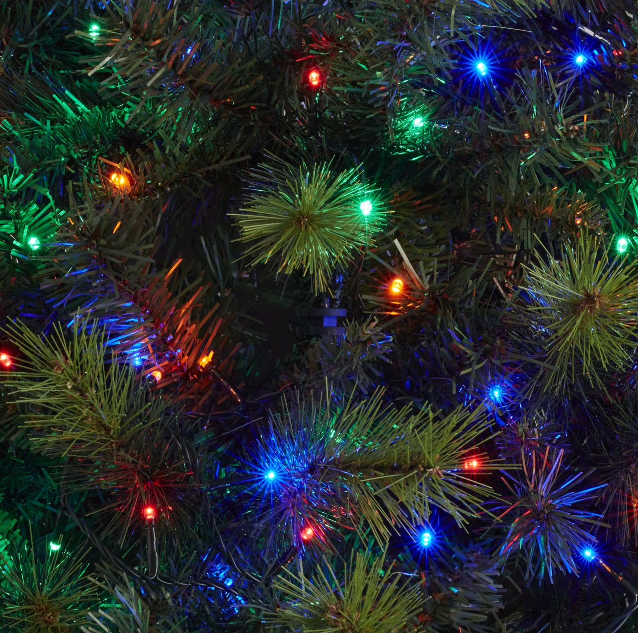 240 Multicoloured LED Christmas Tree Lights