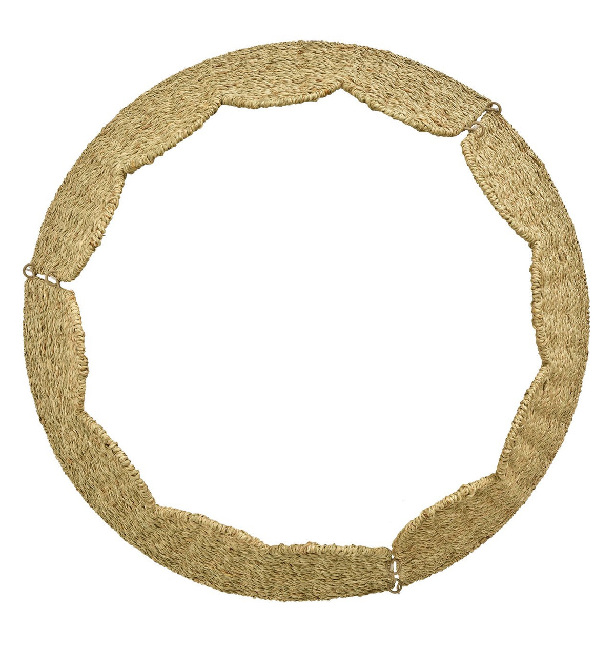 Woven Seagrass Christmas Tree Skirt