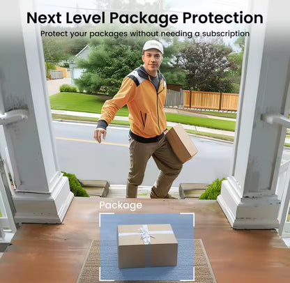 AOSU 3MP Wireless Doorbell Video Intercom – Smart Wi-Fi, Human Detection, Alexa Compatible