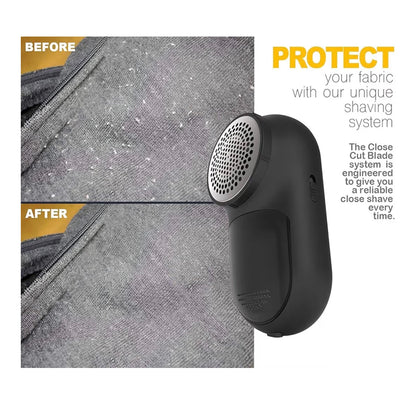Magictec Rechargeable Fabric Shaver, Lint Remover Sweater Defuzzer Lints Fuzzs Pills Pilling Trimmer for Clothes and Furniture -Battery Operated