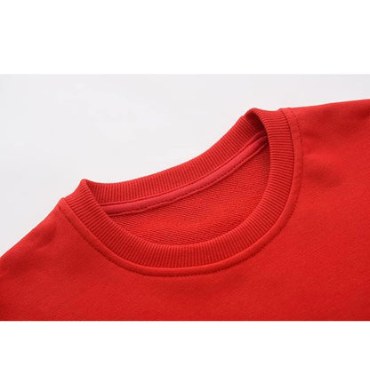 XJUERAA Christmas Sweatshirt for Boys Girls Xmas Jumper Kids Long Sleeve Santa Claus Unisex Tops Reindeer Christmas Car T-Shirts Winter Casual Pullover Children Gift Clothes Age 7-11 Years