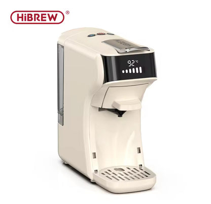 HiBREW 6-in-1 Capsule Coffee Machine – Hot & Cold, Espresso, Cappuccino, Compatible with Dolce Gusto, Nespresso & Ground Coffee (H1B)