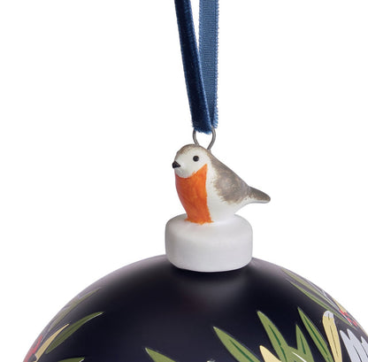 Single Painted Robin Christmas
Bauble