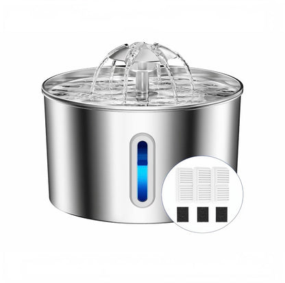 2.2L Stainless Steel Cat Water Fountain