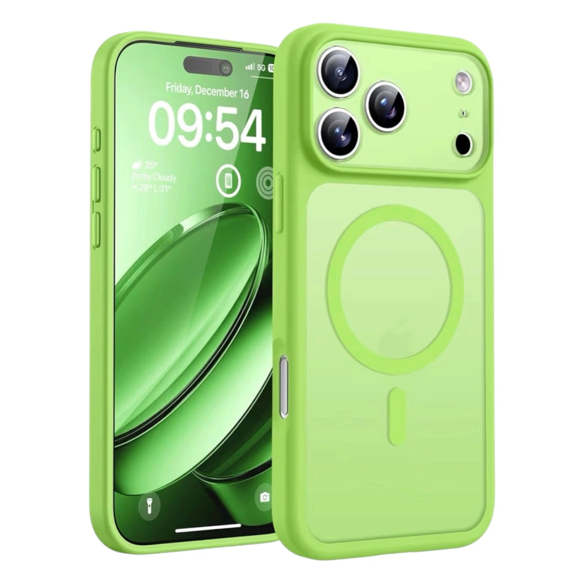 1 × TOCOL iPhone 17 Pro Max Protective Case – Alpine Green