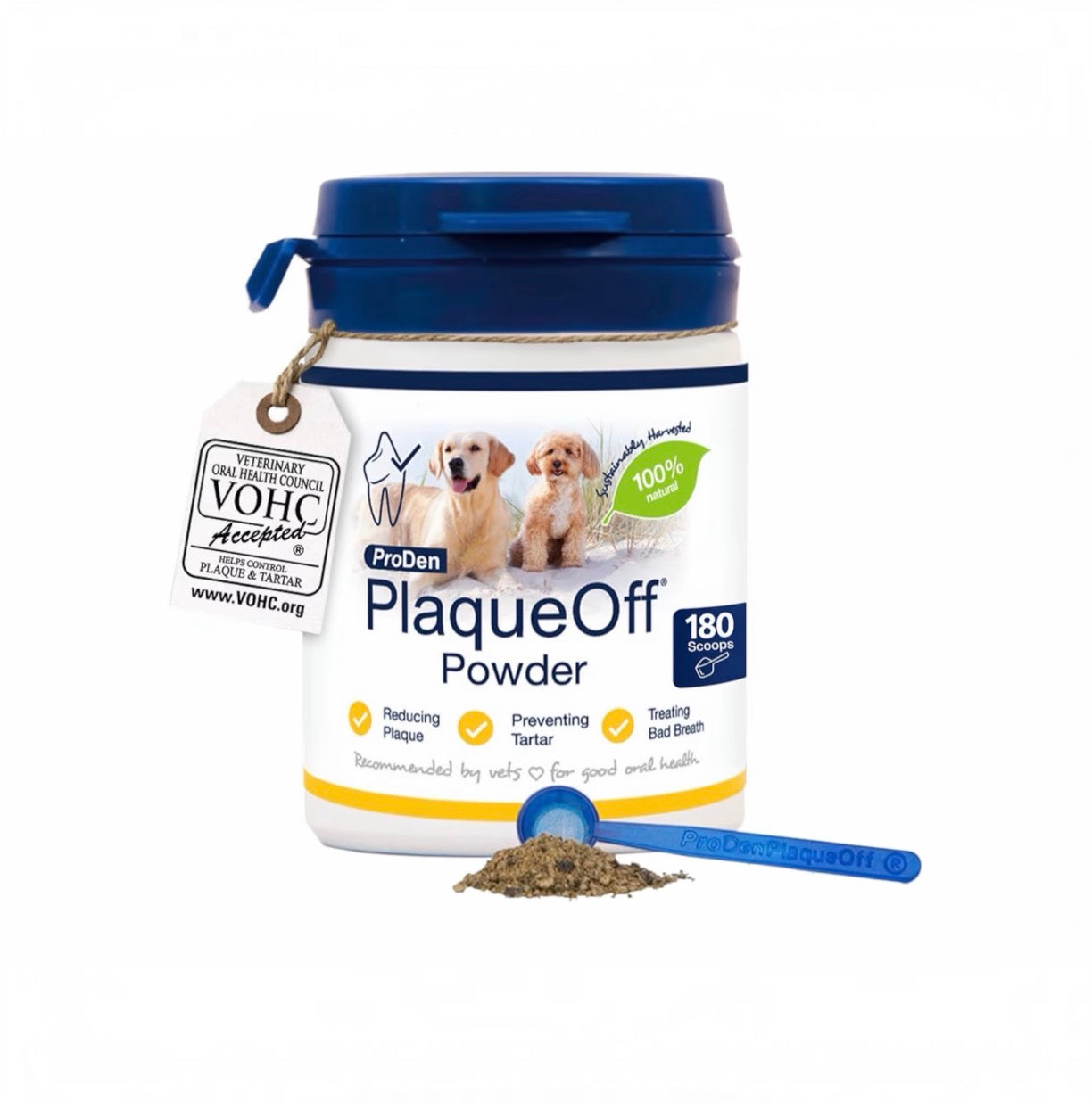 ProDen PlaqueOff Powder for Dogs & Cats 60g