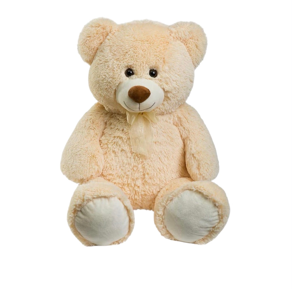 iBonny Giant Teddy Bear, 90cm, Tan Stuffed Animal, Plush, Soft Toy, Love Gift, Child Dolls