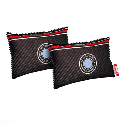 Pingi Reusable Car Dehumidifier Bags (4 x 350g) - Moisture Condensation Damp Absorber for Car & Home, 100% Leakproof & Reusable, Microwave Rechargeable Dehumidifier for Cars