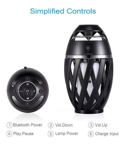 Outdoor Bluetooth Speaker, Gifts for Men Him Dad Women, Torch Outdoor Bluetooth Speaker, BT5.0 Stereo Speaker with HD Audio and Enhance Bass, Unique Christmas Birthdays Gifts for Men Him Father