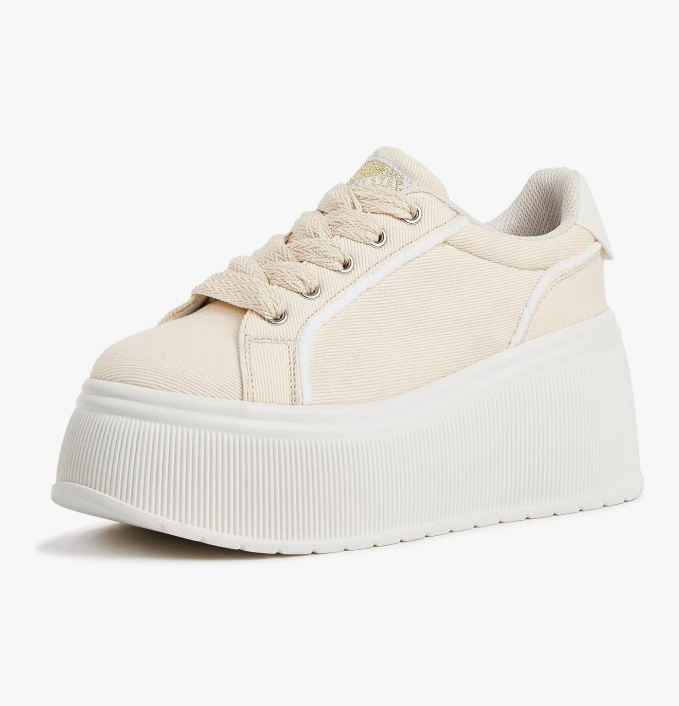 LUCKY STEP Women's Platform Fashion Sneakers Walking Shoes
Casual, Classic, Wedge, Low Top, Canvas, Retro