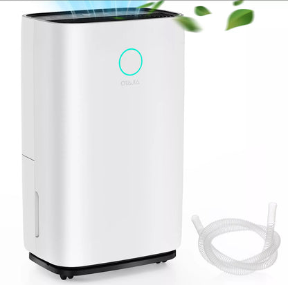 25L Dehumidifier & Air Purifier with Humidistat & LCD Display – Ideal for Home & Laundry Use (UK Plug)