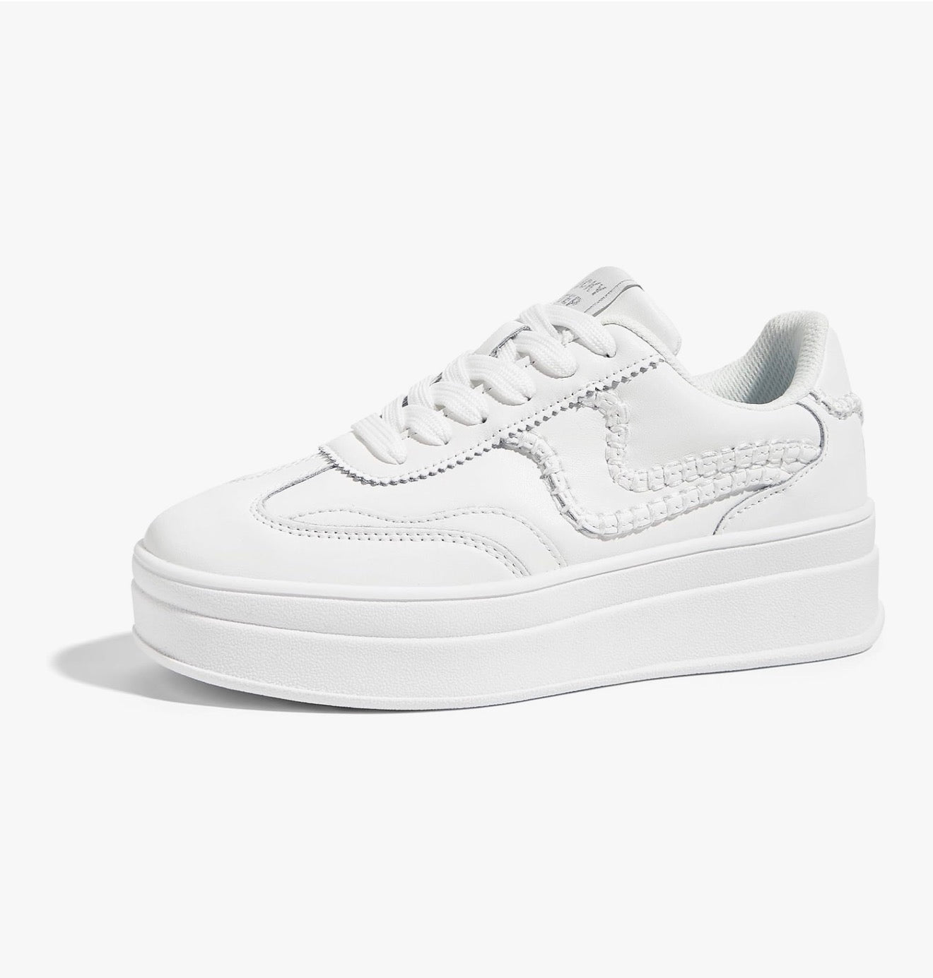 LUCKY STEP Women's Platform Trainers Sneakers Walking Shoes
Comfortable, Fashion, Chunky, Casual, Lace-Up, Stitch Detailing, Everyday, Footwear