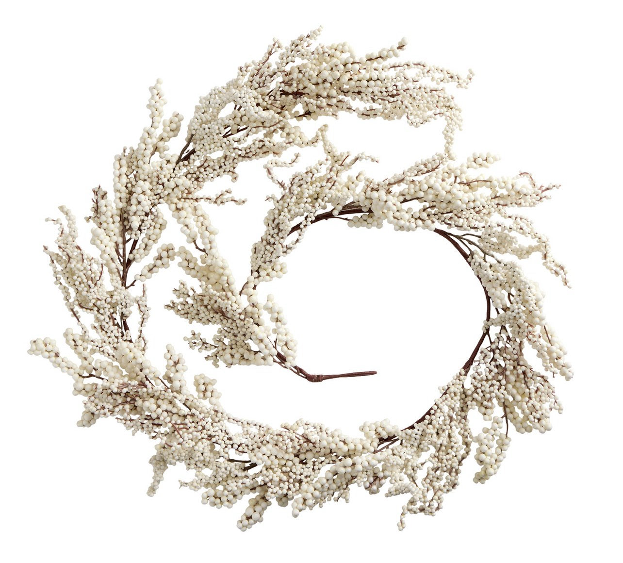 White Berry Christmas Garland