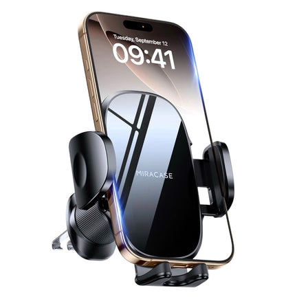 Miracase Car Phone Holder Double Steel Hook Air Vent 360° Mount