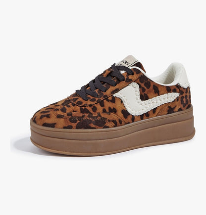 LUCKY STEP Women's Platform Trainers Sneakers Walking Shoes
Comfortable, Fashion, Chunky, Casual, Lace-Up, Stitch Detailing, Everyday, Footwear