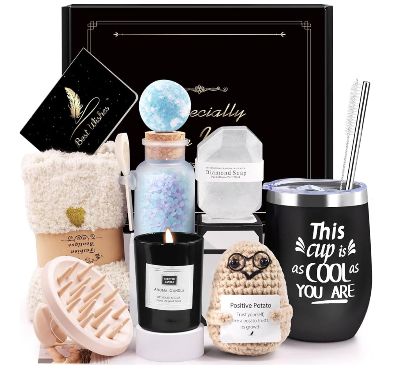 Gifts for Mum, Mothers Day Gifts, Birthday Present for Mum Pamper Gifts Set Christmas Hamper Get Well Soon Gifts Mums Birthday Gifts from Daughter Son