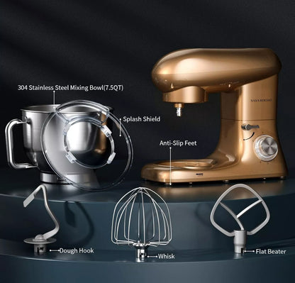 Powerful Stand Mixer – 1500W / 1800W | Kitchen Electric Mixer with Bowl & Attachments