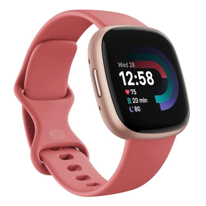 Fitbit Google Versa 4 Fitness Smartwatch Black Graphite 6 Day Battery