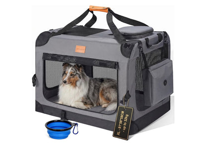 Morpilot Foldable Pet Carrier Large Dog Cat Travel Bag
