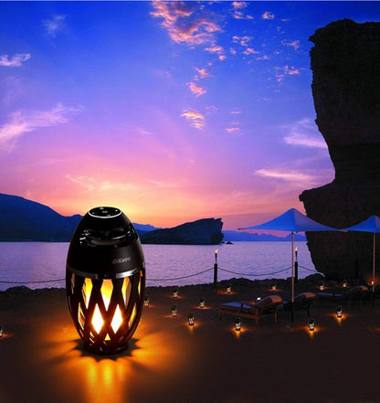Outdoor Bluetooth Speaker, Gifts for Men Him Dad Women, Torch Outdoor Bluetooth Speaker, BT5.0 Stereo Speaker with HD Audio and Enhance Bass, Unique Christmas Birthdays Gifts for Men Him Father