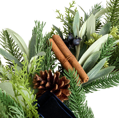 Blueberry & Cinnamon Christmas
Wreath