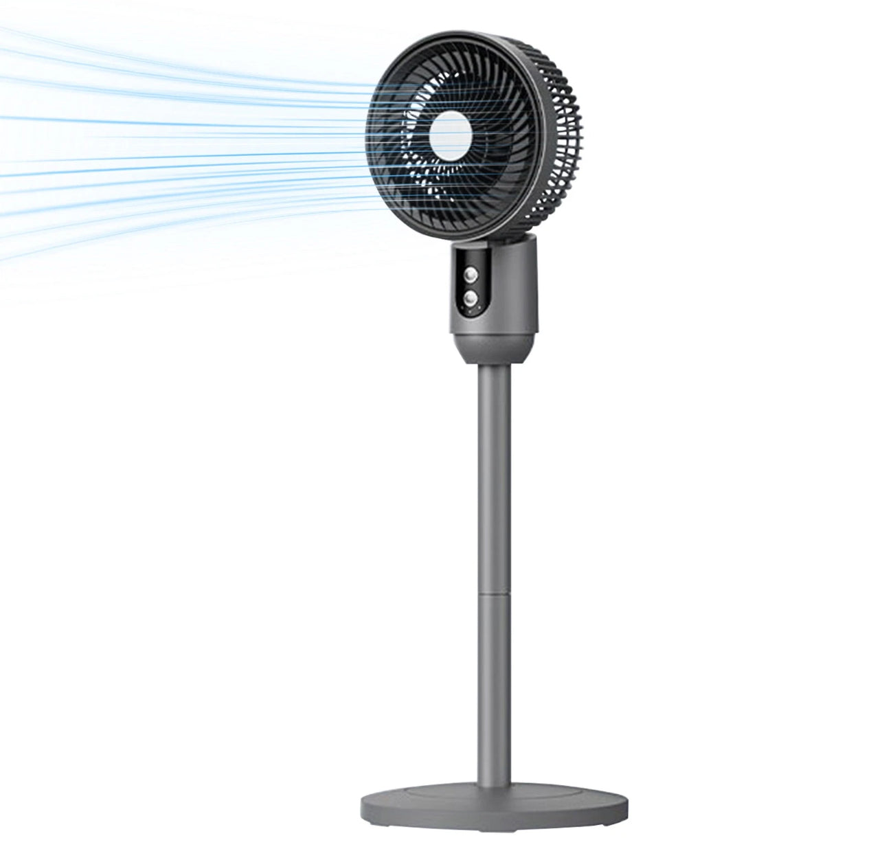 Oscillating Cyclone Pedestal Fan – Adjustable Height & 3 Speeds | Powerful Cooling for Home or Office