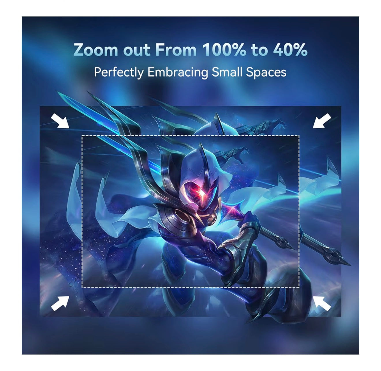 Mini Projector with WIFI 6 and Bluetooth, 4K 1080P Support Portable Projector Movie Auto Keystone for Laptop, PC, Smartphone