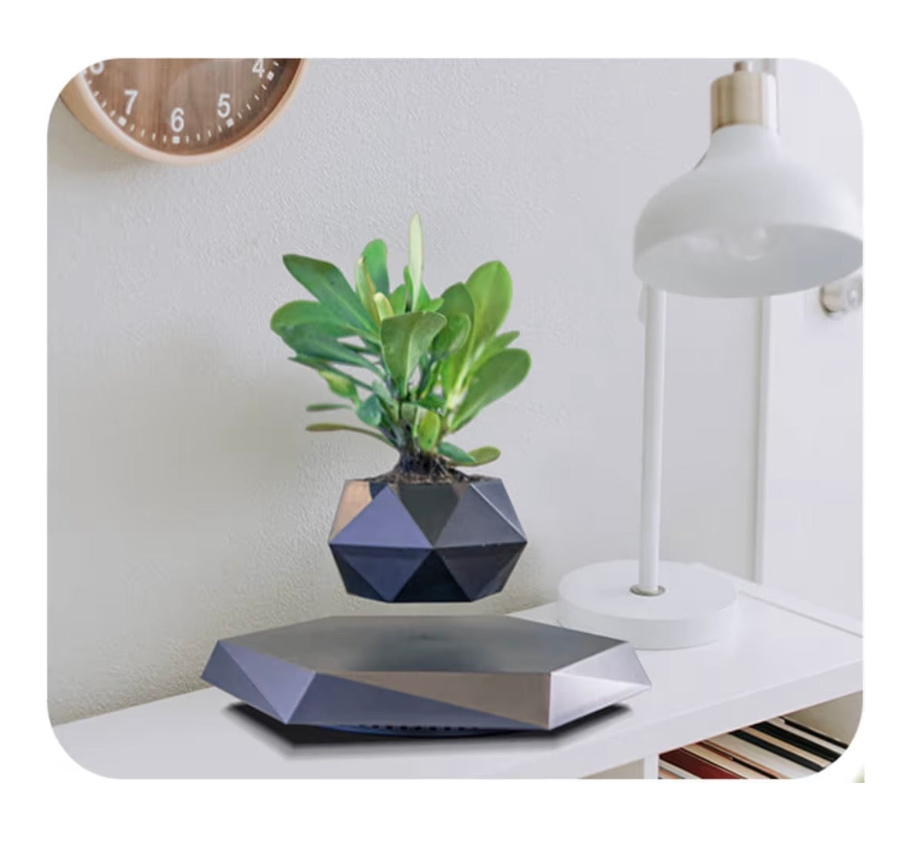Levitation Plant Pot Floating Air Bonsai Pot Suspension Flower Pot Planter for Desk Decoration